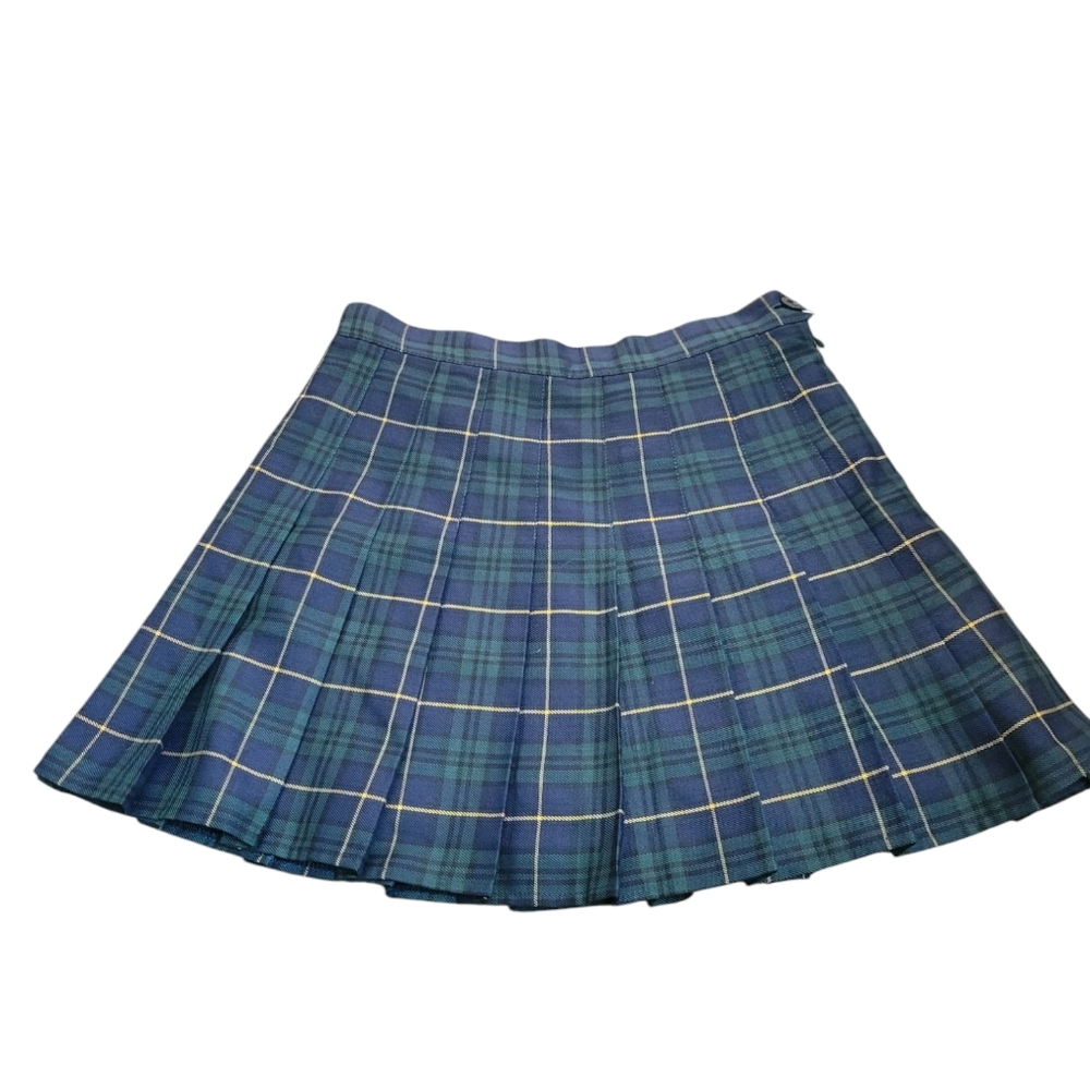 PLAID GREEN MINI SKIRT 💕
